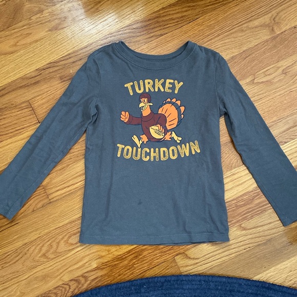 🎃 Halloween and Thanksgiving Long Sleeve Shirts Sold Together 5T - Picture 2 of 4